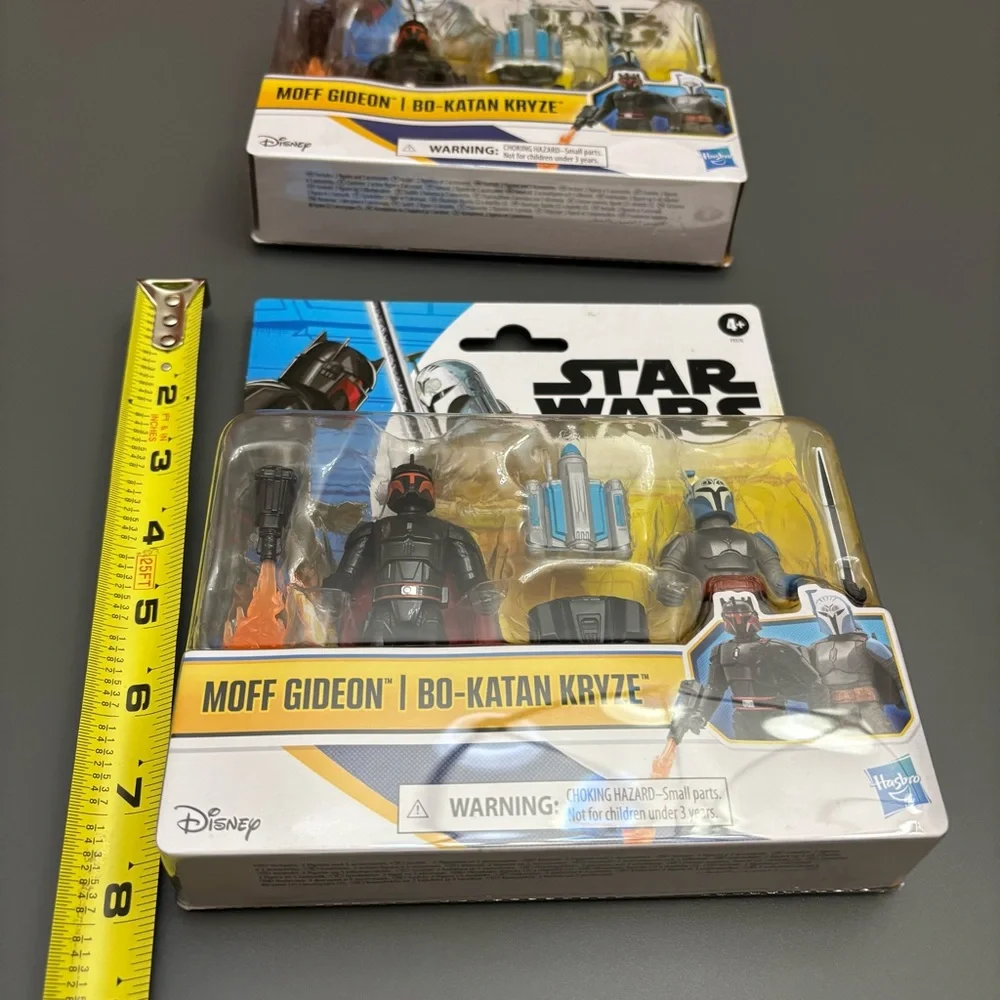 Star Wars Epic Heroes Series Moff Gideon & Bo-Katan Kryze Hasbro/Disney Lot of 2
